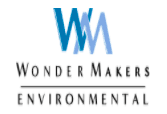 A logo of wonder maker environmental